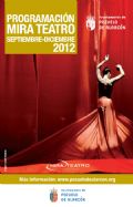 Programación MIRA Teatro septiembre - diciembre 2012