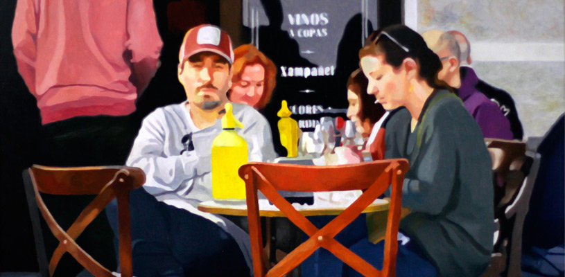 Terraza en el calafell