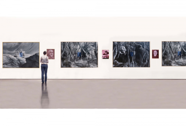 Obra de la exposición Geografía del abandono